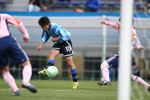 2013.1.3 第91回全国高校サッカー選手権3回戦　邦翔（宮崎） 3-0 佐野日大（栃木）