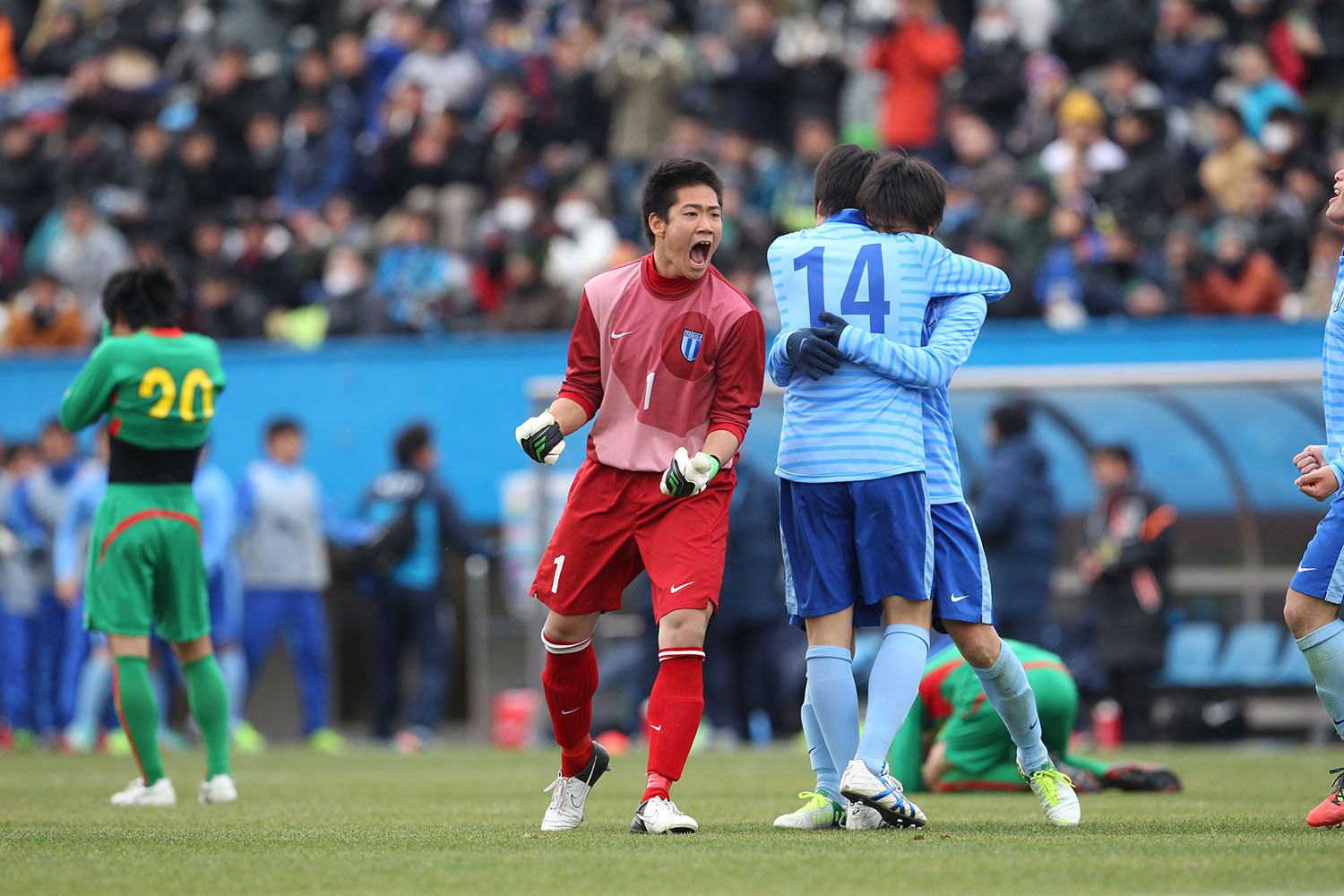 13 1 5 第91回全国高校サッカー選手権準々決勝 作陽 岡山 1 2 桐光学園 神奈川 サッカーキング