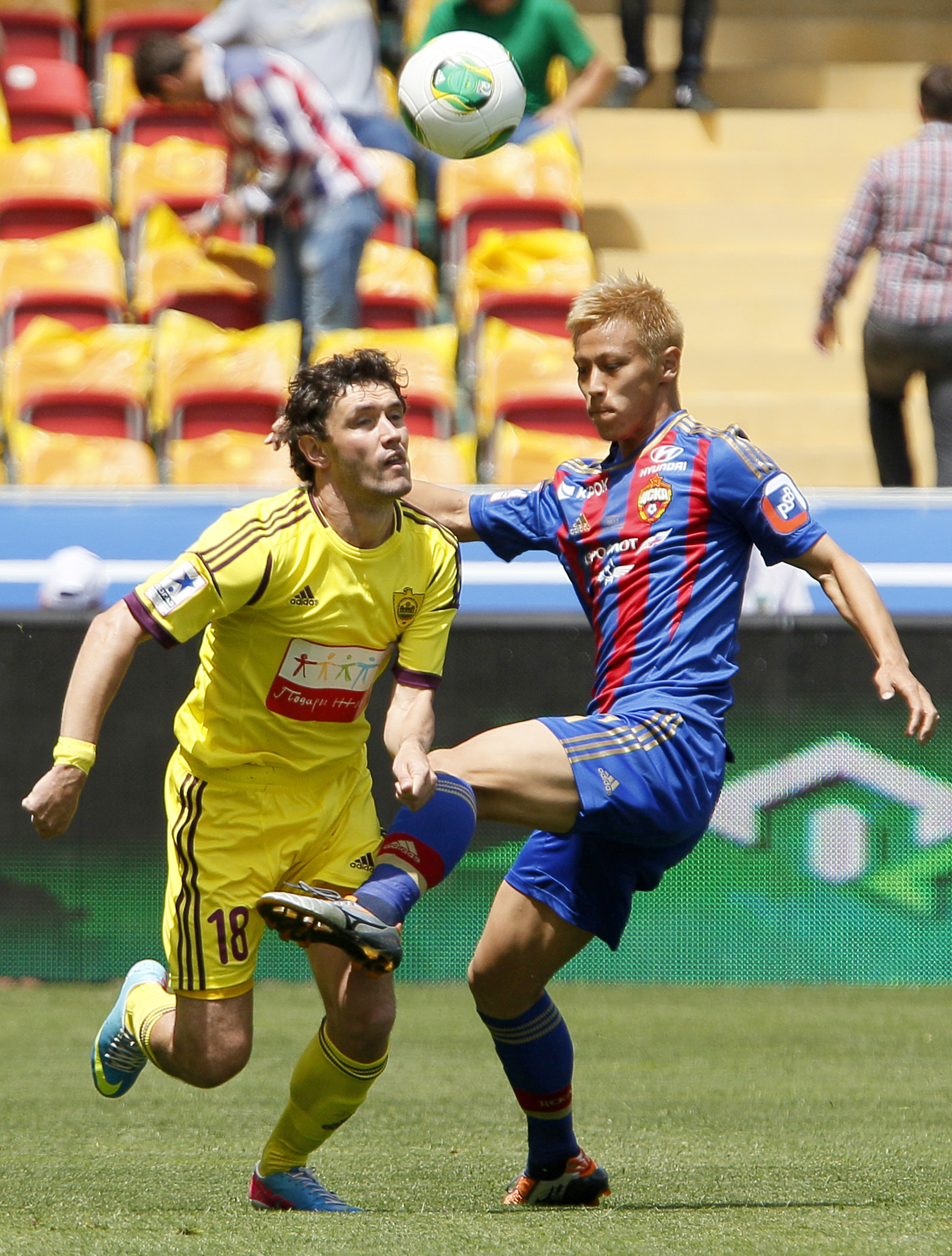 本田が先発復帰のcska Pk戦制して国内2冠達成 サッカーキング