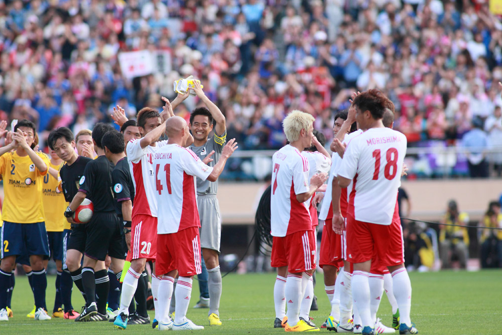 2013.6.16 東日本大震災復興支援 2013 Jリーグスペシャルマッチ Jリーグ TEAM AS ONE 2－1 Jリーグ選抜