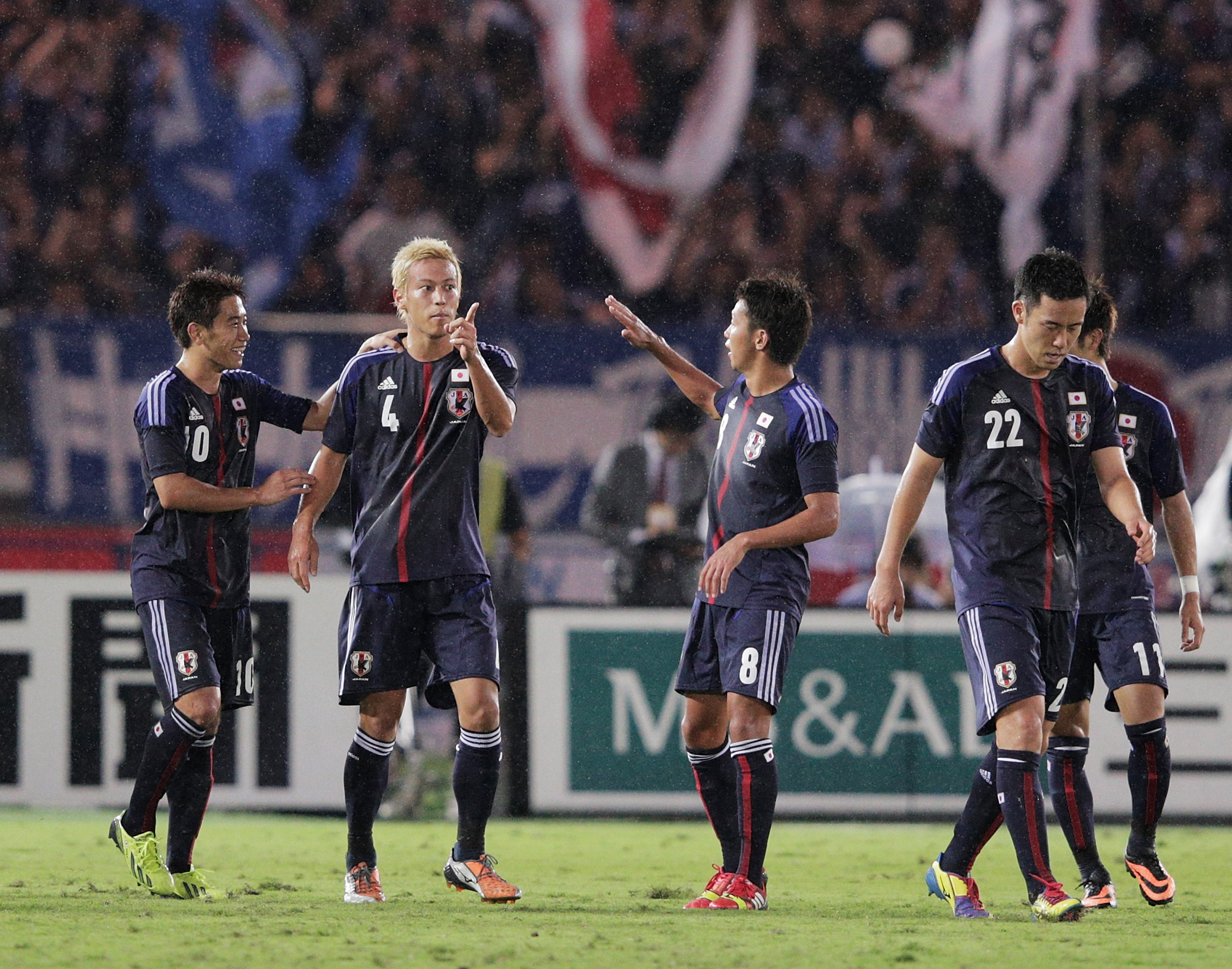 本田が3試合連弾 香川 遠藤もゴールの日本がガーナに逆転勝利 サッカーキング