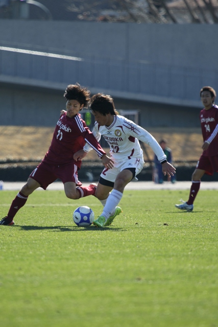 13 12 15 全日本大学サッカー選手権大会 1回戦 福岡大学 1 2 愛知学院大学 サッカーキング