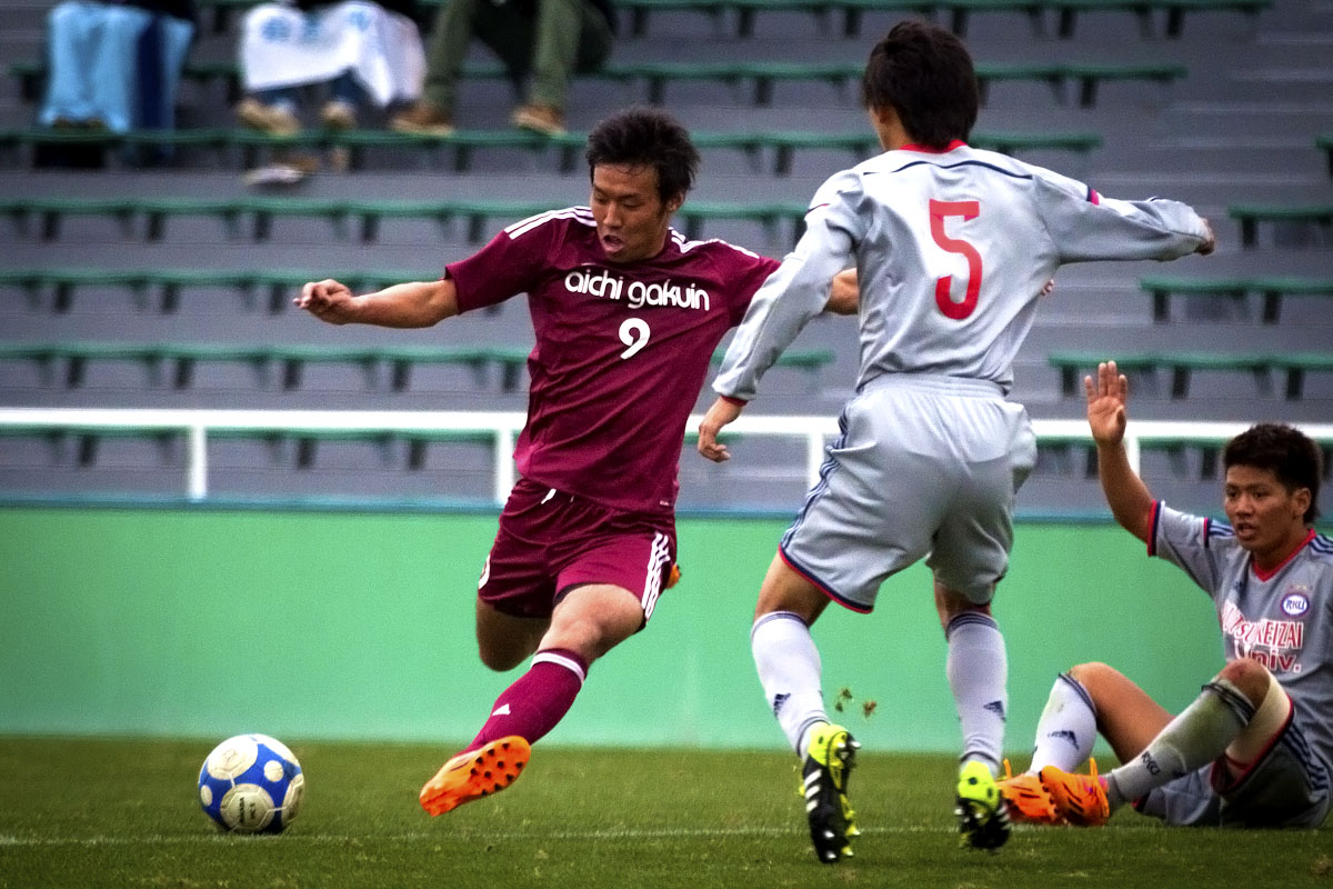 2013.12.18 全日本大学サッカー選手権大会 2回戦 流通経済大学 1-0 ...