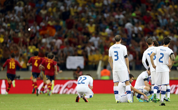 イタリア 3月5日にスペインと親善試合 コンフェデ杯以来の対戦 サッカーキング