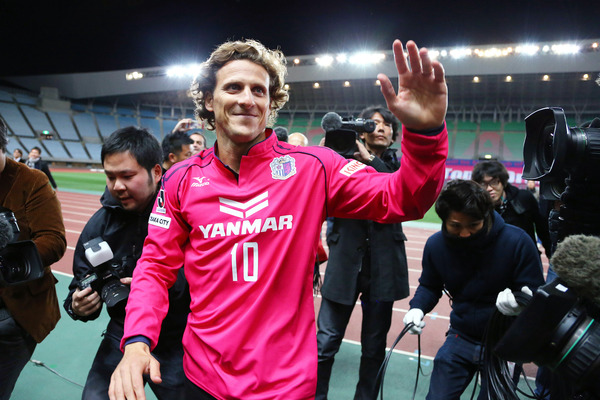 Diego Forlan News Conference On Joining Cerezo Osaka