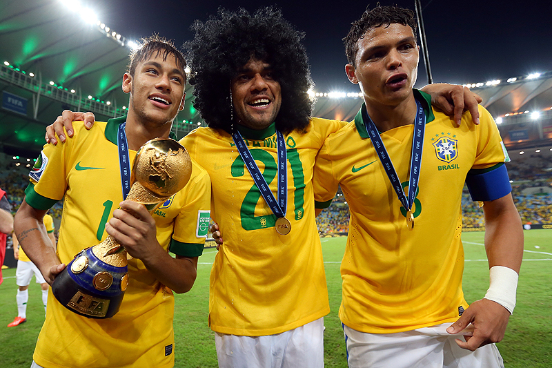 ブラジル代表主将t シウヴァ W杯優勝の鍵にネイマールを指名 サッカーキング