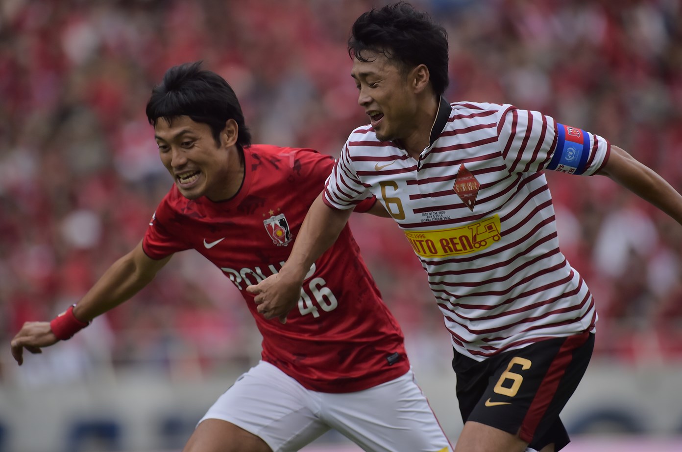 14 7 6 Nobuhisa Yamada Testimonial 浦和レッズ レッズ歴代選抜 Rest Of The Reds サッカーキング