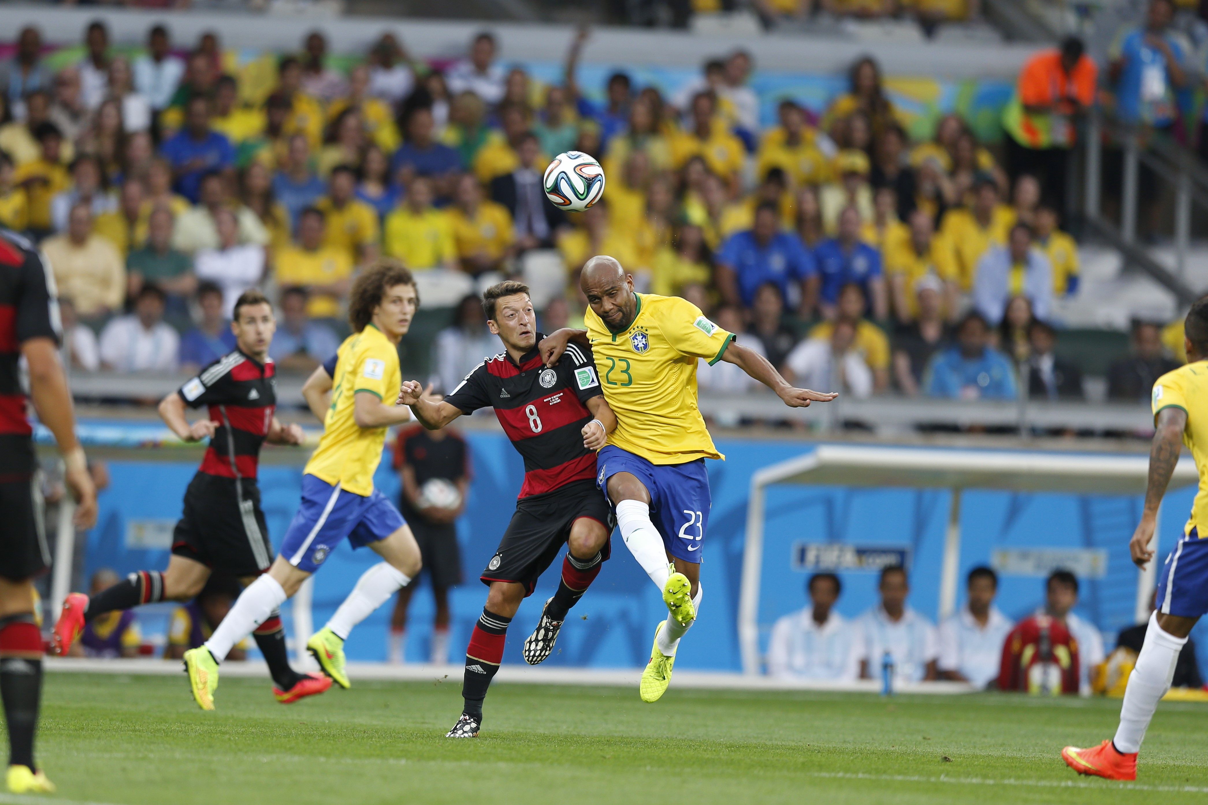 14 7 8 ブラジルw杯準決勝 ブラジル 1 7 ドイツ サッカーキング