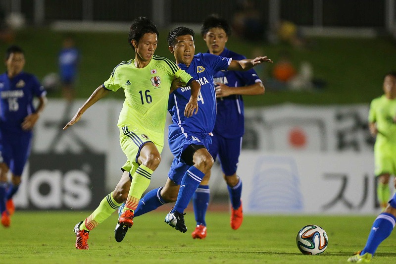 14 08 15 Sbsカップ国際ユースサッカー U 19日本代表 1 1 Pk 4 2 静岡ユース サッカーキング