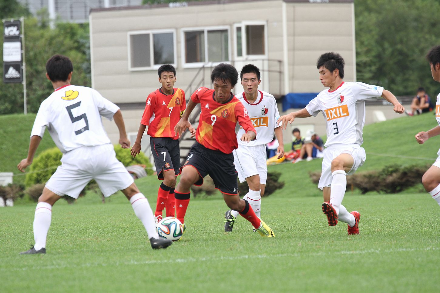 14 08 23 Adidas Cup 14 第29回日本クラブユースサッカー選手権 U 15 大会 準決勝 名古屋グランパスu15 0 1 鹿島アントラーズジュニアユース サッカーキング