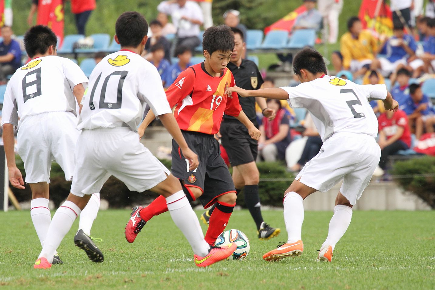 14 08 23 Adidas Cup 14 第29回日本クラブユースサッカー選手権 U 15 大会 準決勝 名古屋グランパスu15 0 1 鹿島アントラーズジュニアユース サッカーキング