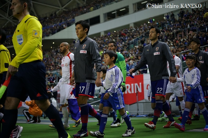 15 3 27 キリンチャレンジカップ15 日本 2 0 チュニジア サッカーキング