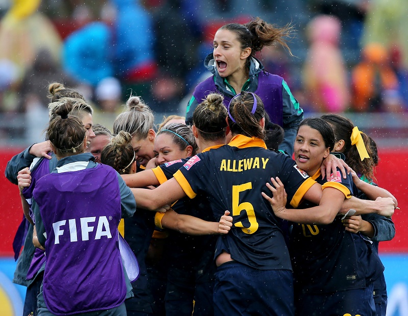 女子w杯 豪州がブラジル退け8強進出 フランスは韓国に3発快勝 サッカーキング