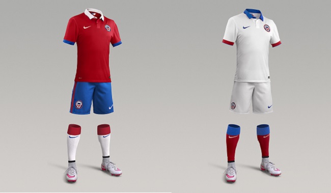 ナイキがチリ代表の新ホーム＆アウェイユニフォームを発表 | サッカー