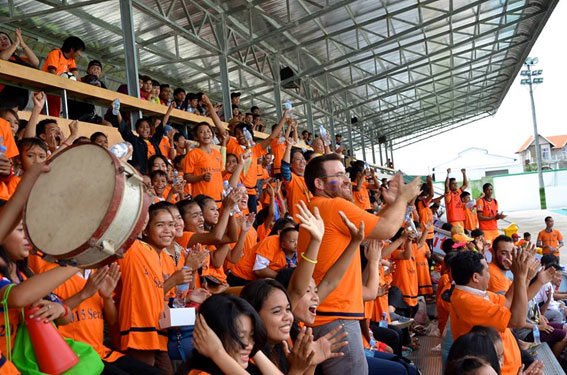 カンボジア1部の日系クラブ カンボジアンタイガーfc プレーオフ進出を懸けた最終節で日本初のpv開催 サッカーキング