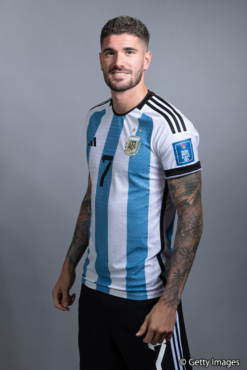 アルゼンチン代表　2021ホームユニフォーム　デパウル