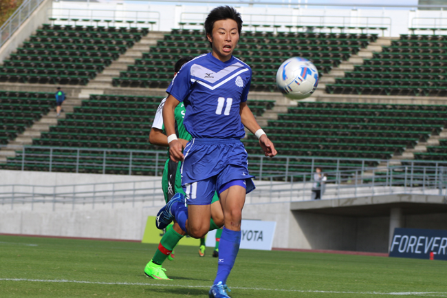 選手権注目選手vol 8 世界が驚愕したスーパーゴール 玉野光南fw土居晃貴 サッカーキング