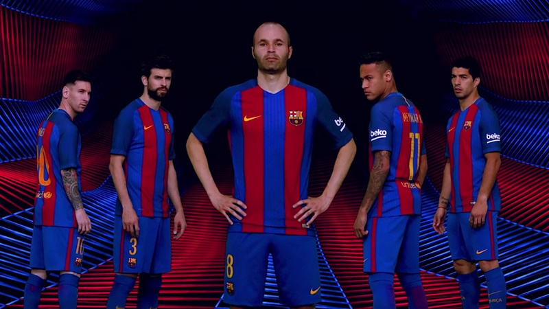 FCバルセロナ 2016-17 オーセンティック ユニフォーム Lサイズ-