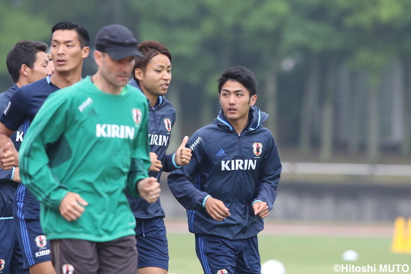 写真ギャラリー 16 05 30 日本代表練習風景 キリンカップに向けて始動 サッカーキング