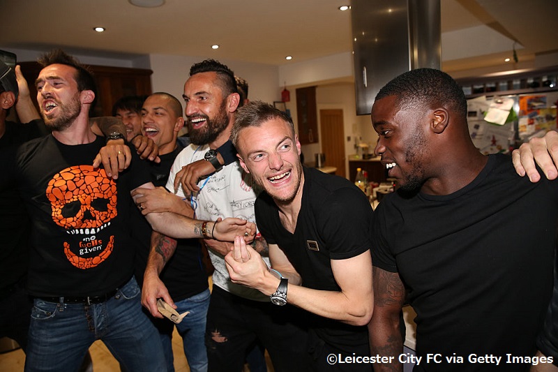 'Jamie Vardy's Having a Party' - Leicester City Players Gather at Jamie Vardy's House to Watch Title Rivals