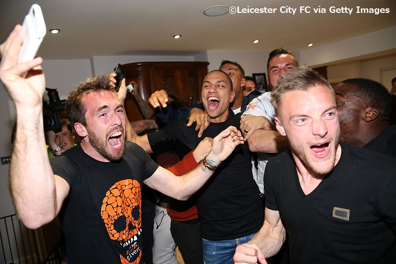 'Jamie Vardy's Having a Party' - Leicester City Players Gather at Jamie Vardy's House to Watch Title Rivals