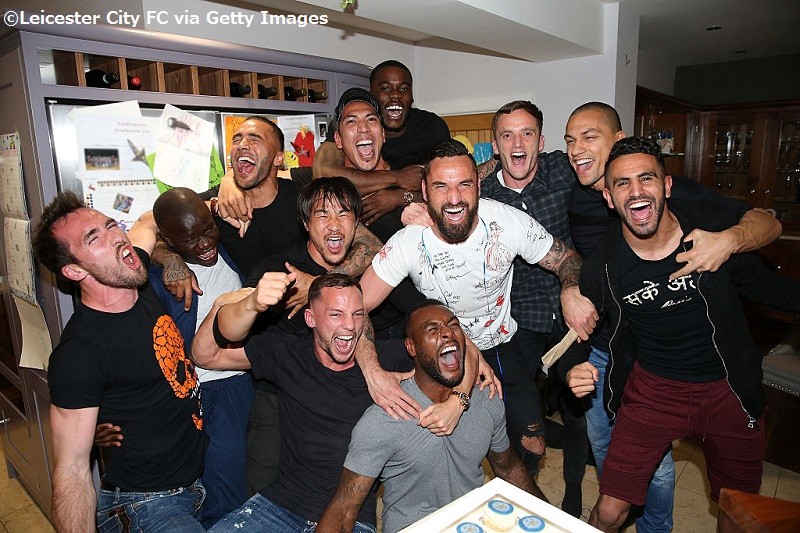 'Jamie Vardy's Having a Party' - Leicester City Players Gather at Jamie Vardy's House to Watch Title Rivals