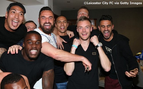 'Jamie Vardy's Having a Party' - Leicester City Players Gather at Jamie Vardy's House to Watch Title Rivals