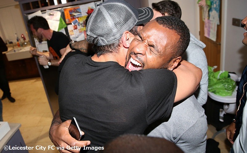 'Jamie Vardy's Having a Party' - Leicester City Players Gather at Jamie Vardy's House to Watch Title Rivals