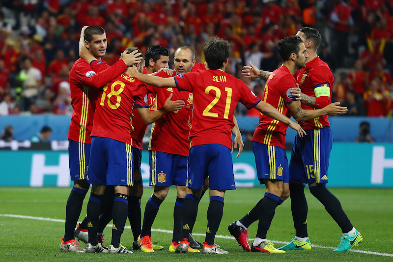 スペイン モラタ2発などでトルコに完勝 2連勝でグループ突破決定 サッカーキング