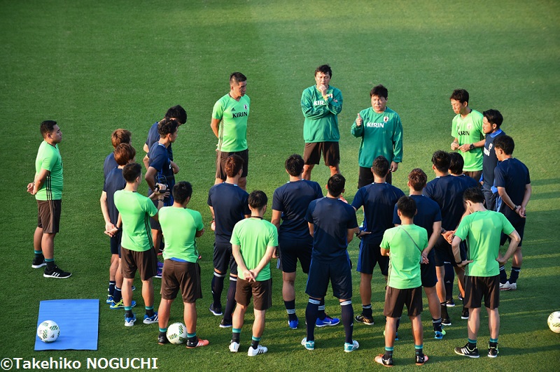 写真ギャラリー 16 7 19 リオ五輪日本代表練習風景 大会前最後の国内合宿 48枚 サッカーキング