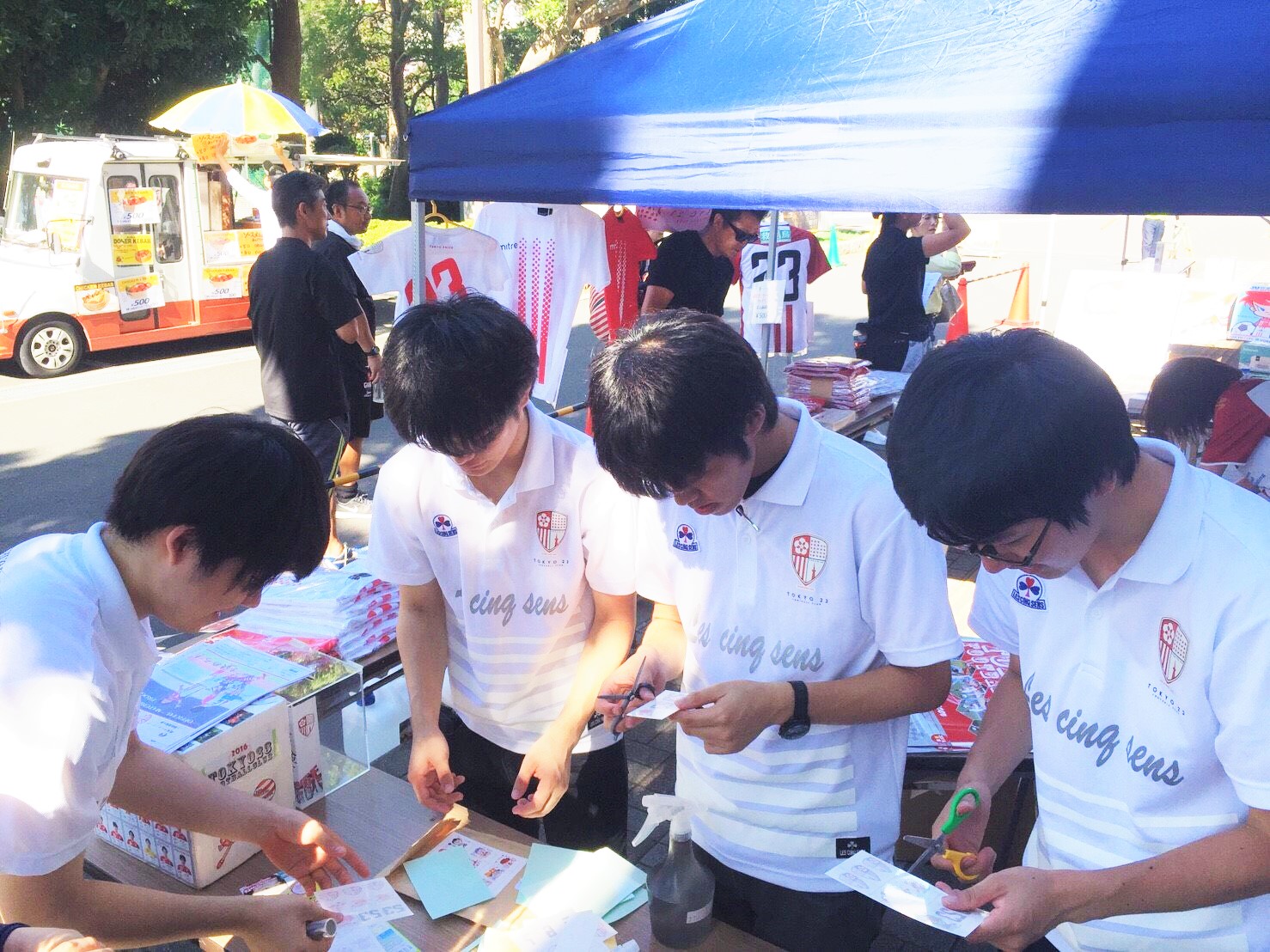 今年こそスタジアムを満員に 東京23fc 中央大学商学部生 2年目の挑戦 サッカーキング