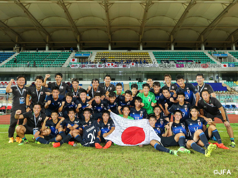 徹底したカウンター対策で 財産になる 1 0勝利 U16代表 W杯への切符を獲得 サッカーキング