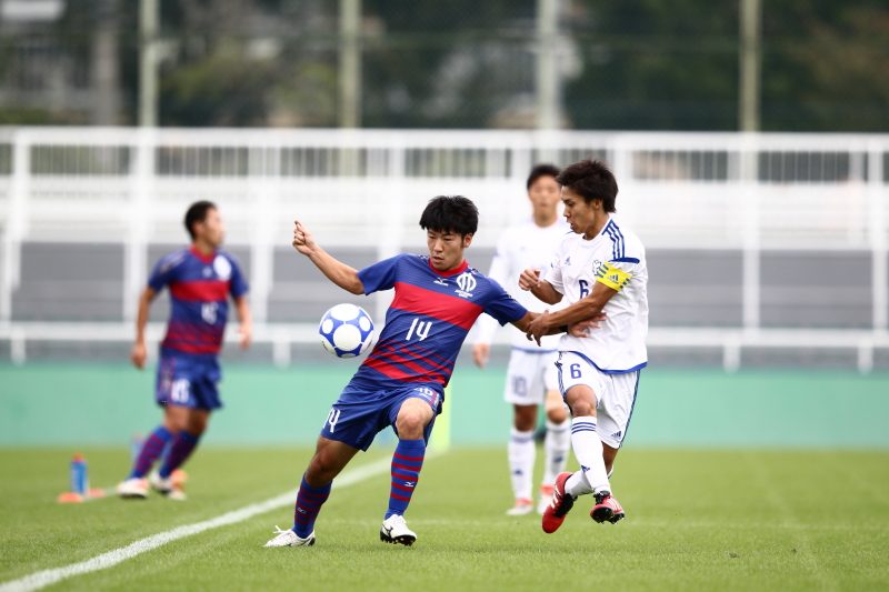 写真ギャラリー 16 10 29 Jr東日本カップ16 第90回関東大学サッカーリーグ戦1部 第節 順天堂大 1 2 日本体育大 サッカーキング