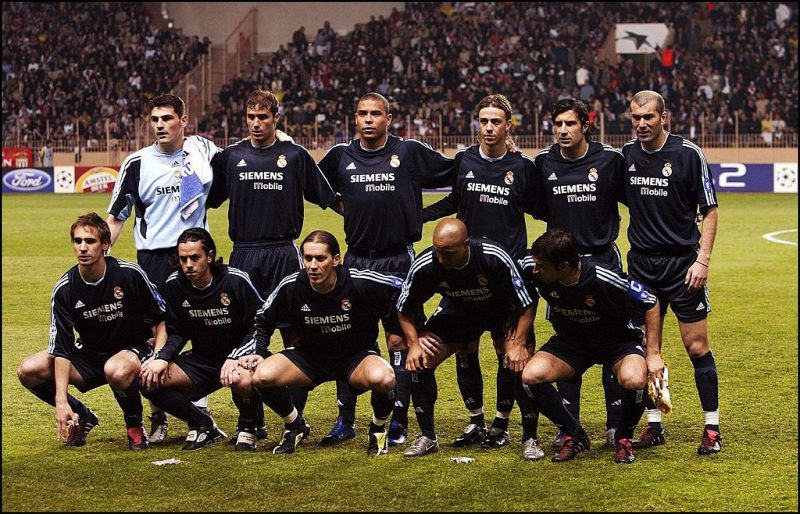 Champions League Semifinals: A.S Monaco Defeats Real Madrid (3-1) In Monaco City, Monaco On April 06, 2004.