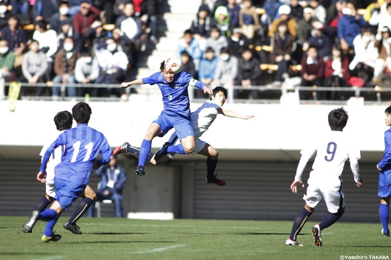 夏の王者 市船が京都橘との強豪校対決を制す 2年生 杉山のfk弾が決勝点 サッカーキング