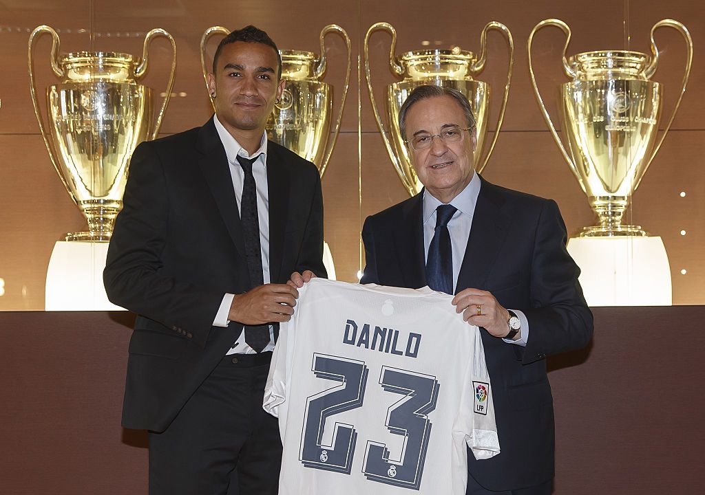 Real Madrid Officially Present New Signing Danilo