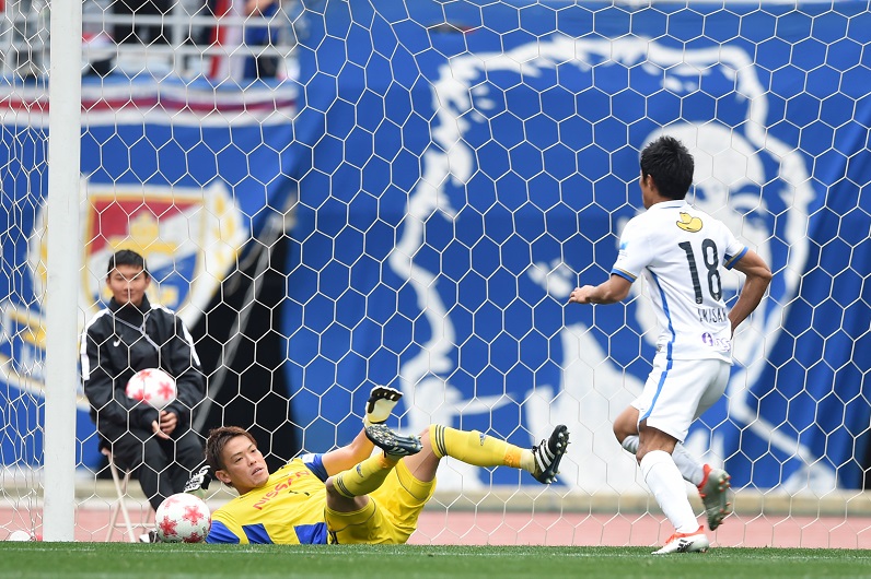 鹿島の先制ゴールのシーン [写真]=Getty Images