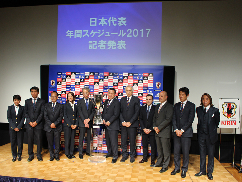 日本代表 17スケジュール発表 W杯最終予選5試合 Uとu17はw杯へ サッカーキング