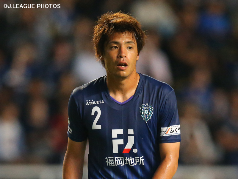 J2降格の福岡 Df濱田水輝と契約更新 今季はj1で19試合に出場 サッカーキング