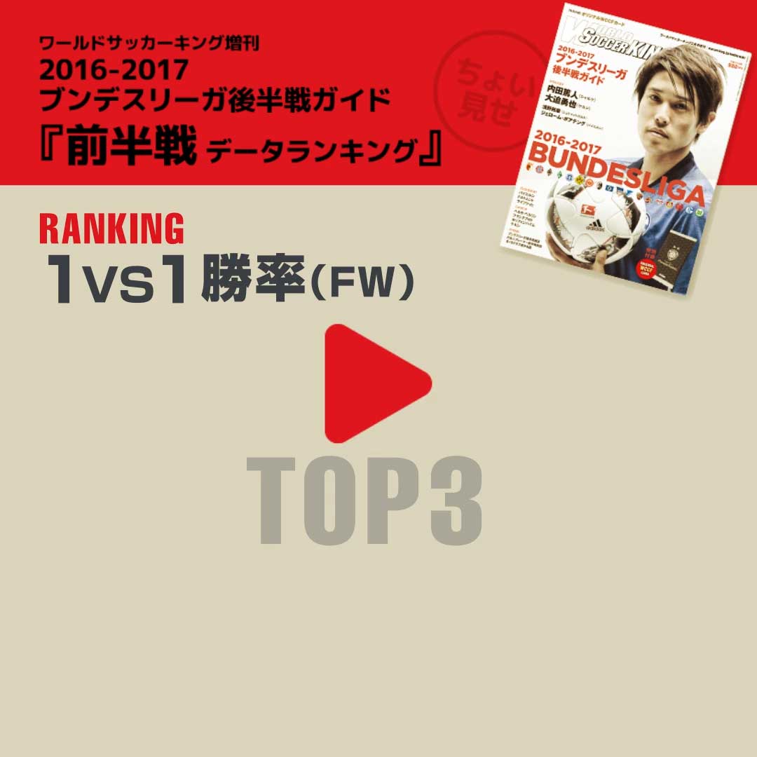 16 17 ブンデスリーガ後半戦ガイド サッカーキング