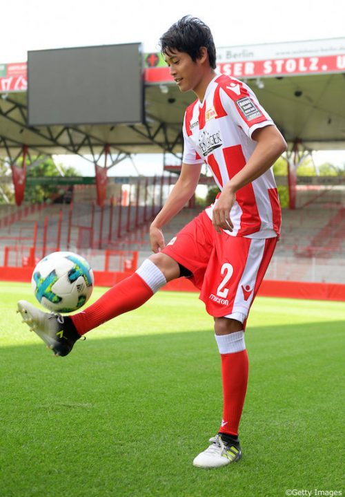 New player Atsuto Uchida of Union Berlin