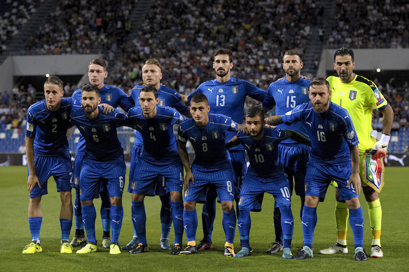 3位との直接対決を控えるイタリアがW杯予選のメンバーを発表