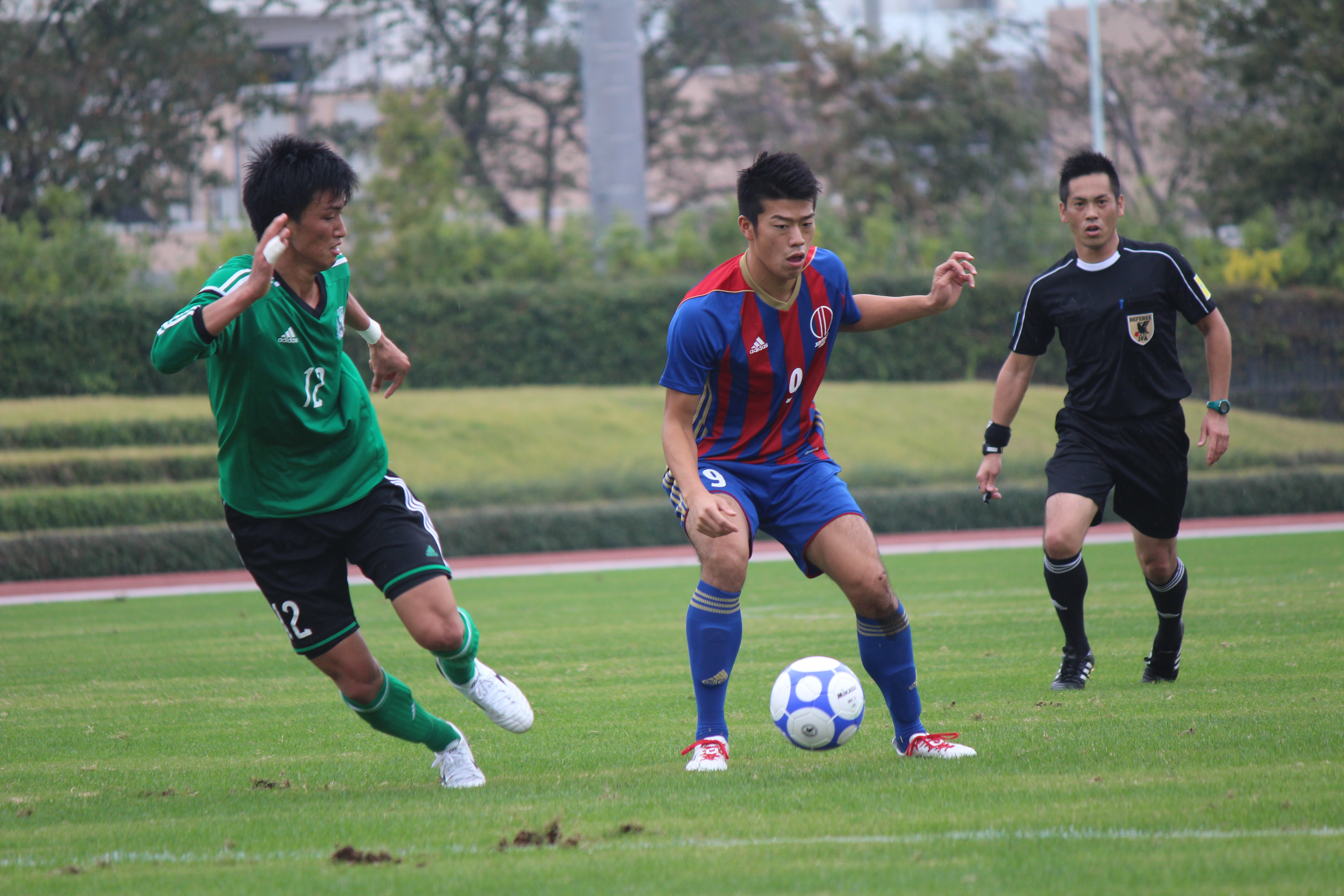 写真ギャラリー 17 10 28 Jr東日本カップ17 第91回関東大学サッカーリーグ戦1部 第19節 順天堂大学 2 1 専修大学 サッカーキング