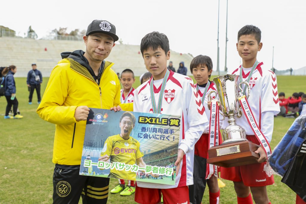 高さを生かした攻撃で全国の頂点に 大阪セントラルfcが Exile Cup 17を制覇 サッカーキング