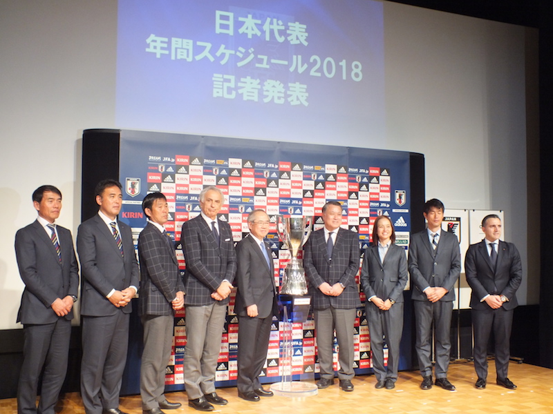 Jfaが W杯イヤー 18年のスケジュール発表 東京五輪世代はアジア選手権を戦う サッカーキング