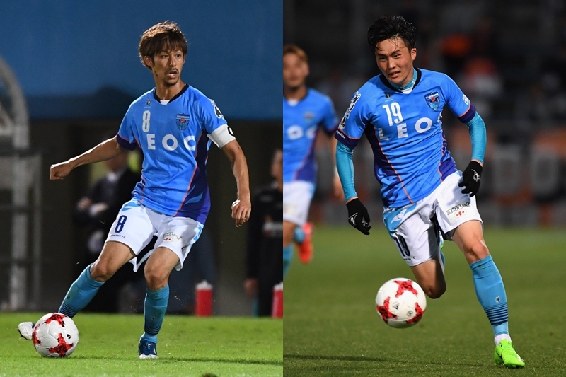 横浜fc 主将の佐藤謙介とジョン チュングンが契約更新 J1昇格誓う サッカーキング