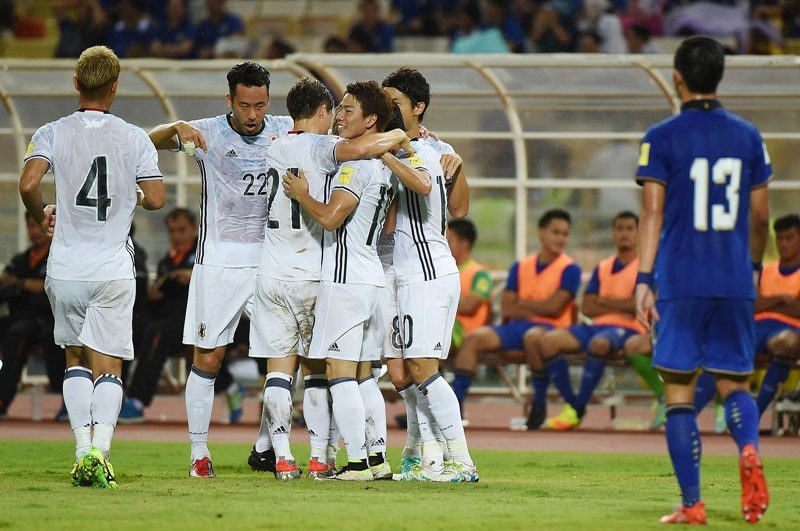 Thailand v Japan - 2018 FIFA World Cup Qualifier Group B