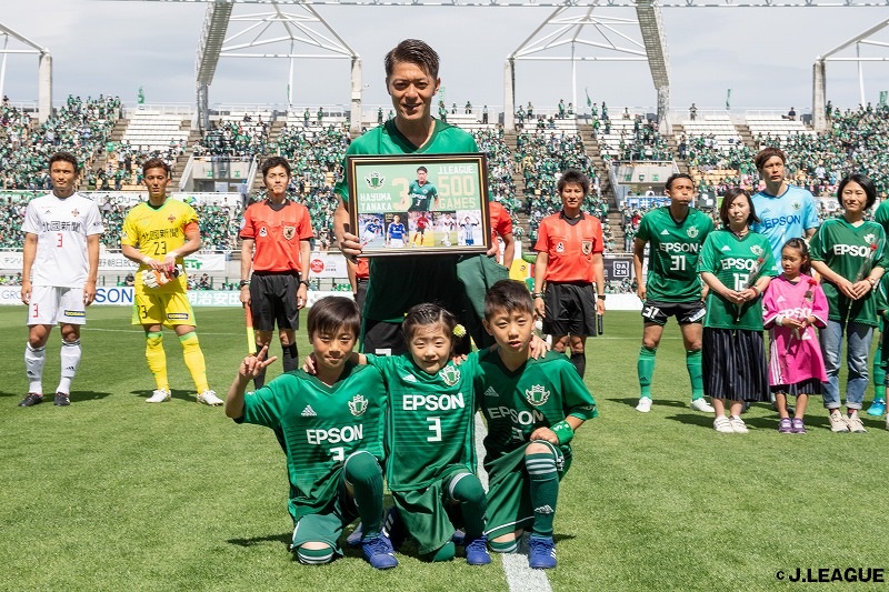 ライターコラムfrom松本】「Jリーグ通算500試合出場」田中隼磨が松本山