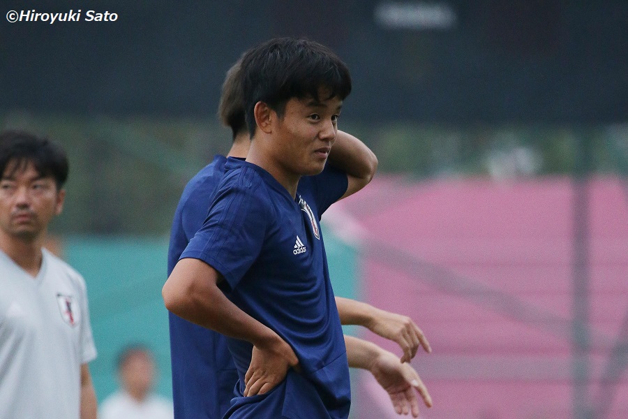 久保建英は一戦必勝を強調 北朝鮮戦へ 生命線 と考えることとは Afc U 19選手権 サッカーキング