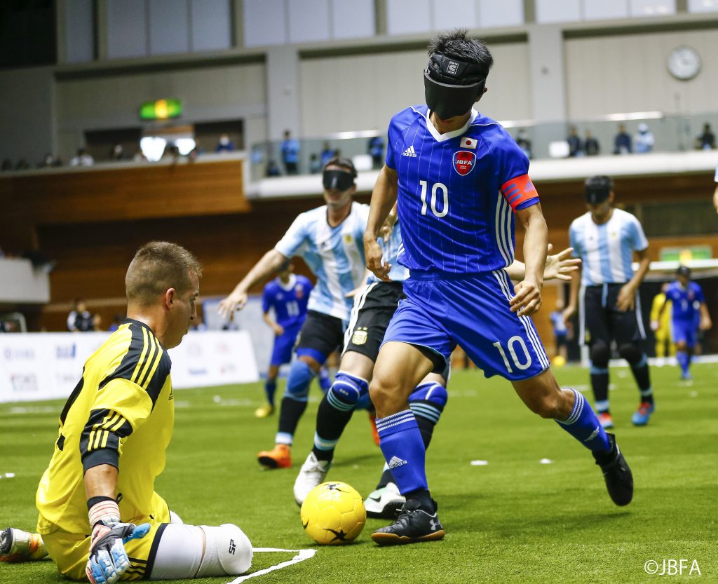 ブラインドサッカー日本代表 アルゼンチンに初得点も3失点で敗戦 サッカーキング